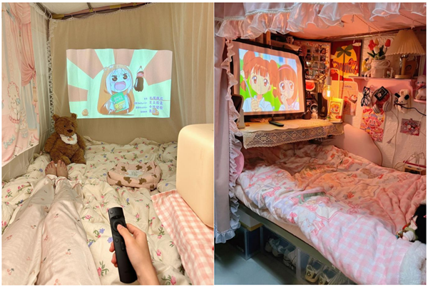 价比高 哈趣 H2 更适合年轻人选择尊龙AG人生就是博宿舍投影仪哪一款性(图6)
