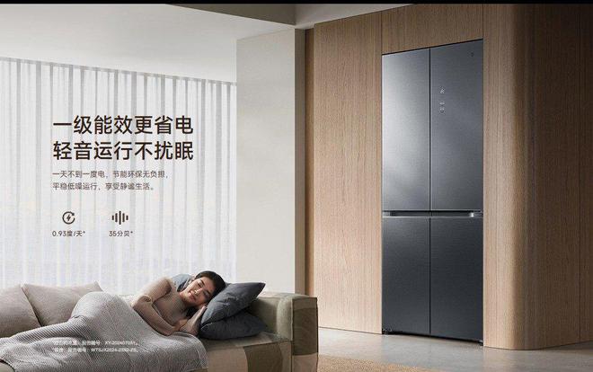 鲜Pro 十字508L双系统冷藏冷冻尊龙凯时ag旗舰厅网站米家冰箱 分储(图2)