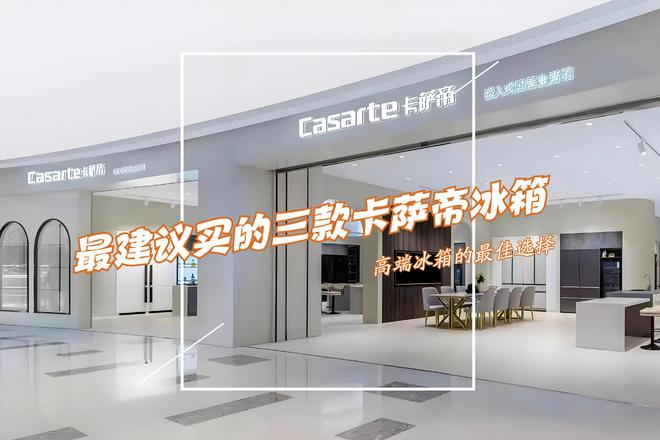 帝冰箱：性价比高卖得最好用户口碑公认！z6尊龙·中国网站最建议买的三款卡萨(图3)